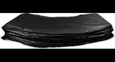 EXIT Trampoline Beschermrand - Silhouette - 366 cm - Zwart met Limegroene Rand