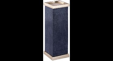 PTMD Kandelaar Alanna - 11x11x33 cm - Aluminium - Zwart