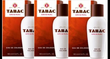 Tabac - Original Eau De Cologne - 3 x 100 ml