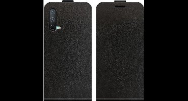 Just in Case hoesje geschikt voor OnePlus Nord CE 5G - Flip Case met Pasjeshouder - Zwart