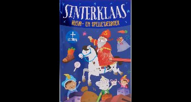 Kleur- en Spelletjesboek Sinterklaas