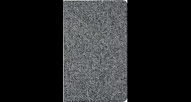 Shop4 - Geschikt voor Samsung Galaxy Tab A 10.1 (2019) Hoes - Book Cover Kunststof Denim Grijs