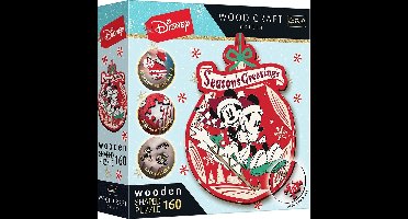 Trefl houten puzzel - Disney Mickey Mouse kerst 160 stukjes FSC.