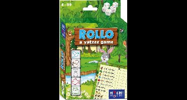 Huch! Rollo: A Yatzee Game - Dieren dobbelspel voor 2-6 spelers - 4+ jaar