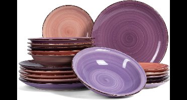 Studio Tavola Serviesset Mykonos - 18-delig / 6 personen