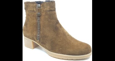 Hartjes, 172.0211, 172.0211/30 57.00, Cognacbruine enkellaars wijdte H | Maat 39