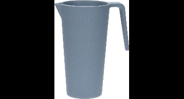 Excellent Houseware Schenkkan/waterkan - blauw - 1500 ML - melamine - D10 x H21 cm