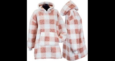 Unique Living - Hoodie Donna - 70x50cm - Old Pink