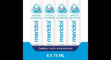 Meridol Tandvlees Tandpasta 4 x 75ml - Voordeelverpakking