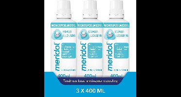 Meridol Mondwater Tandvlees - 3 x 400 ml - Voordeelverpakking