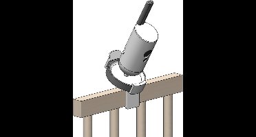 Bevestigingsbeugel adapter Philips Avent Connected SCD923/26 - Ikea Sniglar