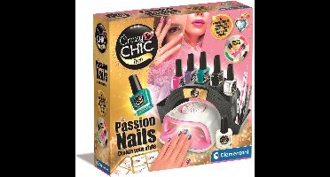 Clementoni - Crazy Chic Teens - Passion Nails - Nagelstudio voor tieners - Vanaf 14 jaar