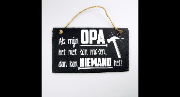 Leisteen - Als mijn Opa het niet