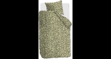 Ambiante Harley dekbedovertrek - Eenpersoons - 140x200/220 - Olijfgroen