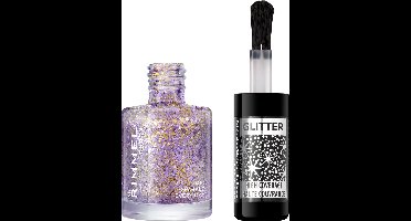 Rimmel London Glitter Top Coat Medium Coverage - 010 Sparkle Every Day