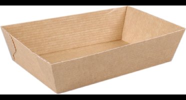 Bak - Papier - A13 - 129x77x35mm - bruin - 385 stuks