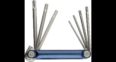 KWB Pocket Inbussleutelset Torx Inklapbaar - 7-delig - 10-40 mm
