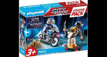 PLAYMOBIL City Action Starterpack Politie uitbreidingsset - 70502