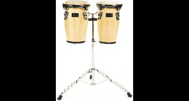 Fame Junior Conga Set 8"+ 9", Natural, incl. stand - Conga