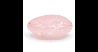 Rozenkwarts trommelstenen - A kwaliteit - ±3x4cm - knuffelsteen - Liefdessteen - 500gr