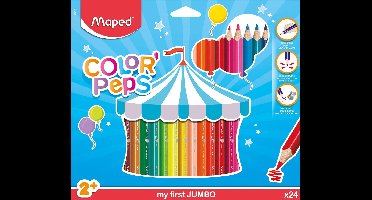 Maped - Color Peps - Early Age Jumbo kleurpotloden - 24 stuks
