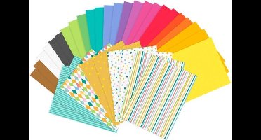 A4 knutselpapier set 34 stuks