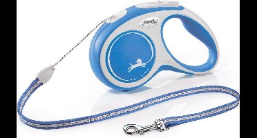 Flexi New Comfort Koord S 5M 12KG - Blauw