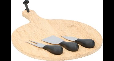 Alpina Borrelplank / Kaasplank - ø 26 cm - 4-Delig
