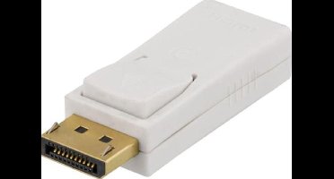 Deltaco - DisplayPort naar HDMI Adapter kabel - DisplayPort Adapter - Wit