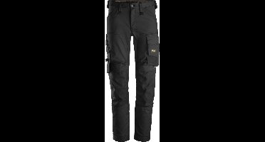 Snickers 6241 AllroundWork, Stretch Werkbroek met Holsterzakken - Zwart/Zwart - 46