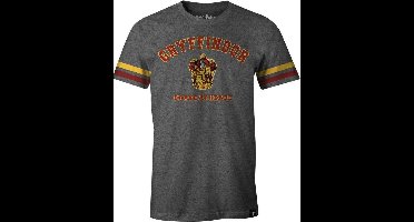 Harry Potter - Gryffindor Brave at Heart Anthracite T-Shirt XL