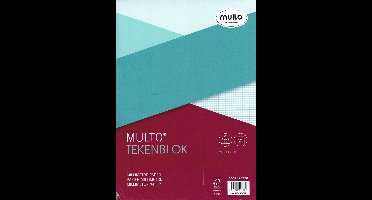 Multo millimeterblok A4 - 80 grams - 50 vel - MU-3007320970