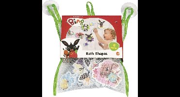 Bing badspeelgoed badfiguren, educatief speelgoed in opbergnetje - peuter kleuter speelgoed - vanaf 1 jaar - Bambolino Toys