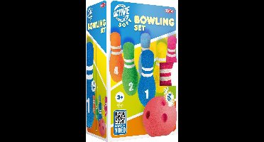Tactic Foam Bowling Set - in en outdoor game