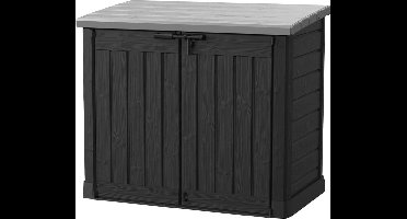 Keter Store It Out Max Opbergbox  - 1200L - 145,5x82x125cm - Zwart/Grijs