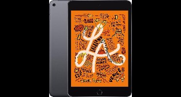 Apple iPad Mini (2019) - 7.9 inch - WiFi - 64GB - Spacegrijs - 5e generatie