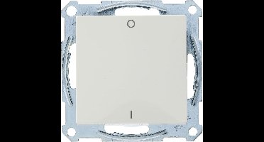 Schneider Electric System-M 2-poligeschakelaar Wit