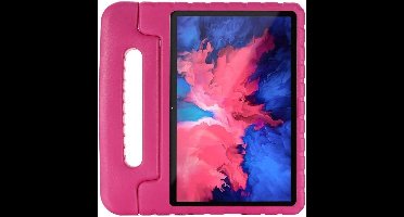 Lenovo Tab P11 Pro Kinder Tablet Hoes hoesje - Just in Case - Effen Roze - EVA-foam