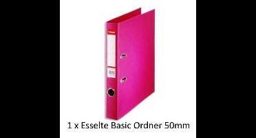 Esselte Ordner Basic 50 mm fuchsia