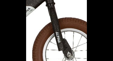 Alpina Voorvork loopfiets vulcano black matt