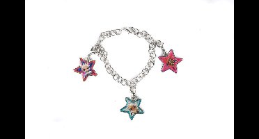 L.O.L SURPRISE! - ARMBAND - ZILVERKLEURIG MET 3 BEDELS - JEWELLERY - BRACELET