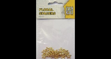 Floral Spacers (20) – gold nr. 10