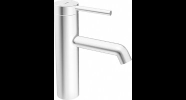 Hansa Hansadesigno New wastafelkraan met lage uitloop met pijpen chroom