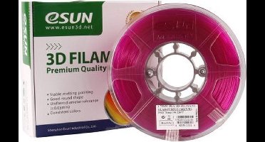 eSun - PLA Filament, 1.75mm, Transparant paars – 1kg