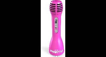 Bigben Party Microfoon  - Karaokeset - Bluetooth - Roze