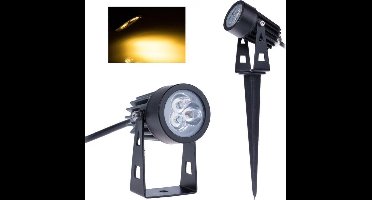 LED tuinverlichting grond spots 12V Warm Wit + IP68 kabelverbinder
