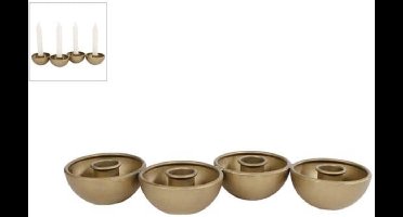 Kaarsenhouder - Kaarsenstandaard - Decoratie - Kaarsen - 4 Cups