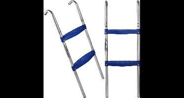 Deuba Ladder Trampoline - 90cm 2 Treden Ophanghaken - Kunststof