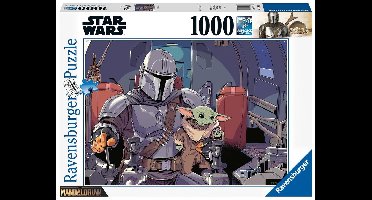 Ravensburger puzzel Disney Star Wars The Mandalorian - Legpuzzel - 1000 stukjes