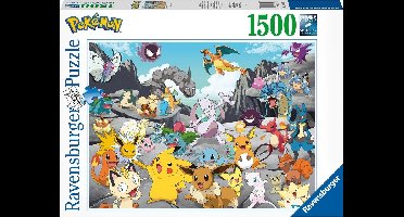Ravensburger puzzel PokÃ©mon Classics - Legpuzzel - 1500 stukjes